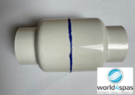 Rückschlagventil / Air check valve für Whirlpool Gebläse / Blower für 1,5" Verrohrung