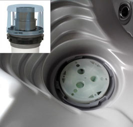 EGO3  Filter für Sundance 600er Serie & SkyLine Serie -  KEIN GEWINDE TOPLOADER Whirlpoolfilter Startset