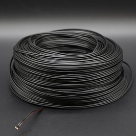 Audiokabel 2x 0,75mm² - rot / schwarz