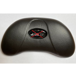 Infinity Whirlpools Kopfstütze "Butterfly-Lounger" mit BETA Logo (schwarz)