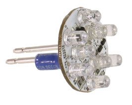 Sloan LED UltraBRITE Mini 9 LED Light , mit Bi Pin Stecker