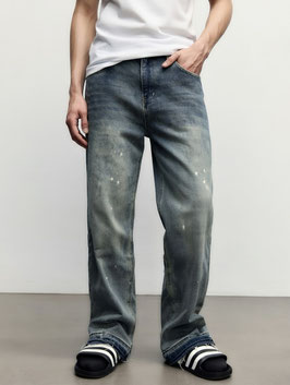 Dunkelblaue Jeans