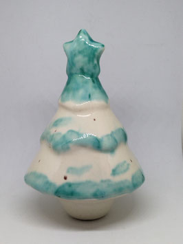 Alberello in ceramica bianca.