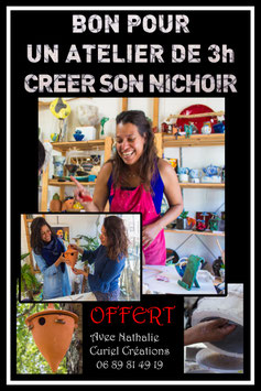 Atelier Céramique réaliser son nichoir 3h