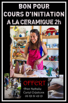 Atelier découverte céramique 2h
