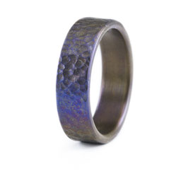 ALIANZA DE TITANIO PURO ANODIZADO