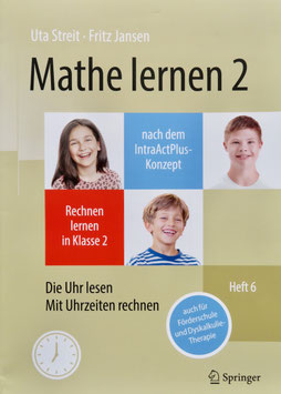 Mathe lernen 2: Uhrzeit (Heft 6)