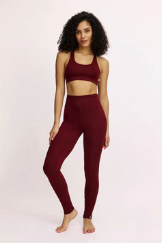 Leggings aus Ecovero Fired Brick von Tranquillo