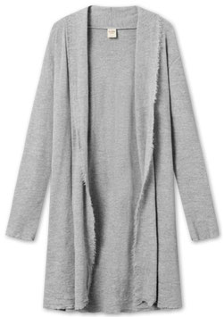Long Cardigan 8003 Dawn Grey Melange von Blusbar