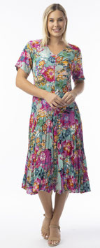 Selaron Dress Godet Short Sleeve von Orientique