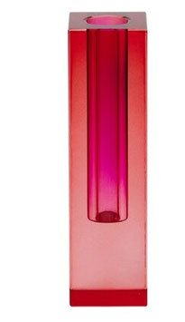 Kristallglas Vase Sari Rot/Lila von Gift Company