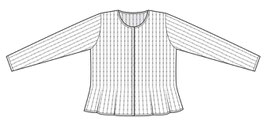 Strickjacke Pepper Schwarz Mansted
