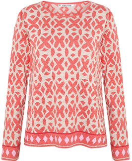 Pullover Tierra Soft Red von Mansted