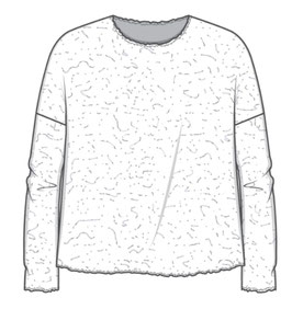 Shirt 4504 Earth Melange von Blusbar
