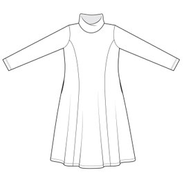 Kleid Jenna Black von Mansted