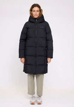 Basic Puffer Coat Black von Mazine