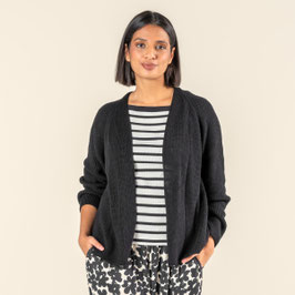 Strickjacke Olivia Black von Living Crafts