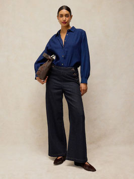 Reese Button Jeans Dark Denim von White Stuff