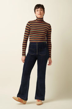 Rollneck Top Frostine Stripe von King Louie