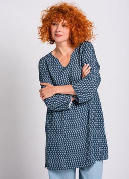 Tunika Stine Dark Denim von Heidekönigin