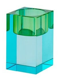 Teelichthalter Blau/Grün von Gift Company