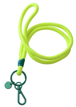 Metropolitan Neo Lanyard, neongelb/grün, mit Karabiner