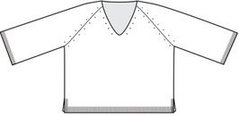 Leinenpullover Libra Turquoise von Mansted
