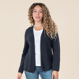 Strickjacke Olivia Ink Blue von Living Crafts