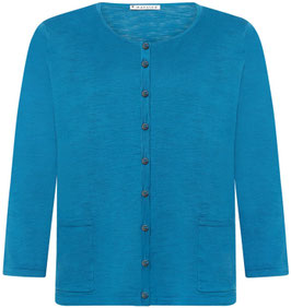 Strickjacke Katrine Turquoise von Mansted