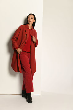 Feincord-Boulehose 9554-044 in Kaminrot (502) von Vetono