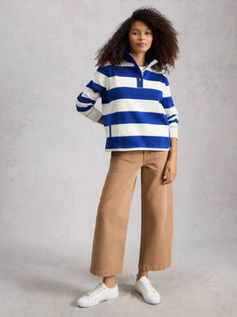 Bobby Button Stripe Sweet Blue Mlt. von White Stuff