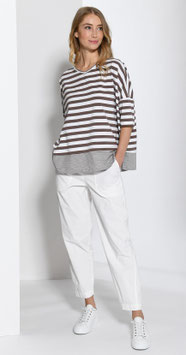 Shirt Weit 8657-025 Mocka (320) gestreift von Vetono