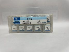 商品名:OSG ミディアムエンドミル/EDN 1.5㎜　1PK(10本入)