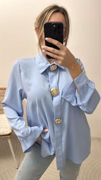 20. STATEMENTBLUSE LEONA - HELLBLAU