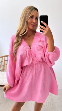 MUSSELINKLEID PISA - PINK
