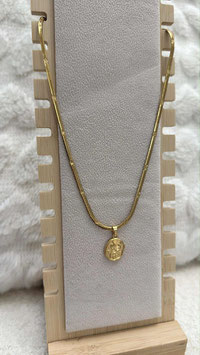 EDELSTAHL KETTE - ROSE ONE
