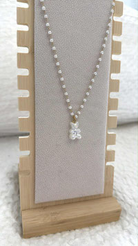 EDELSTAHL KETTE - HEART BEAR