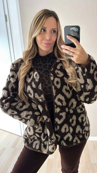 TEDDYJACKE LEO - COFFEE/BEIGE