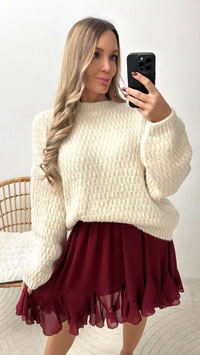 STRICKPULLI DUNJA - CREME