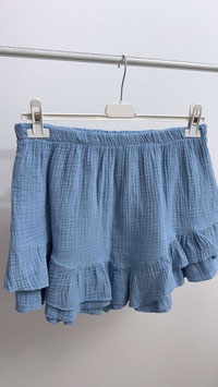 MUSSELINSKORT ELSA - BLAU
