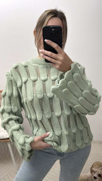 LAST ONE - STRICKPULLI PARROT - PISTAZIE