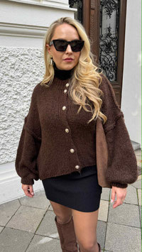 SHORTCARDIGAN NOA - SCHOKO