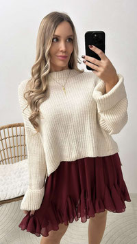 STRICKPULLI ADRIANA - CREME