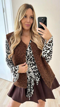 FILZWESTE EMILIA - SCHOKO