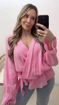 21. MUSSELINBLUSE ALINA - ROSA