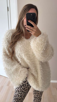 TEDDYLONGPULLI LIO - CREME