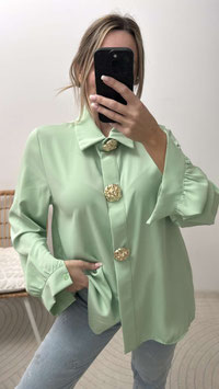 STATEMENTBLUSE LEONA - MATCHA