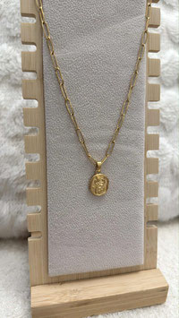 EDELSTAHL KETTE - ROSE THREE