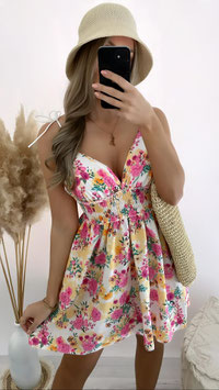 MINIKLEID GUARDIA - ROSA/GELB