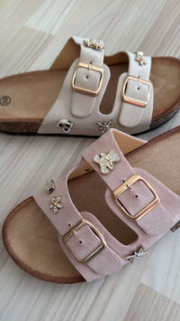 NUR NOCH 38&39 - PANTOLETTE SPARKLE - ROSE